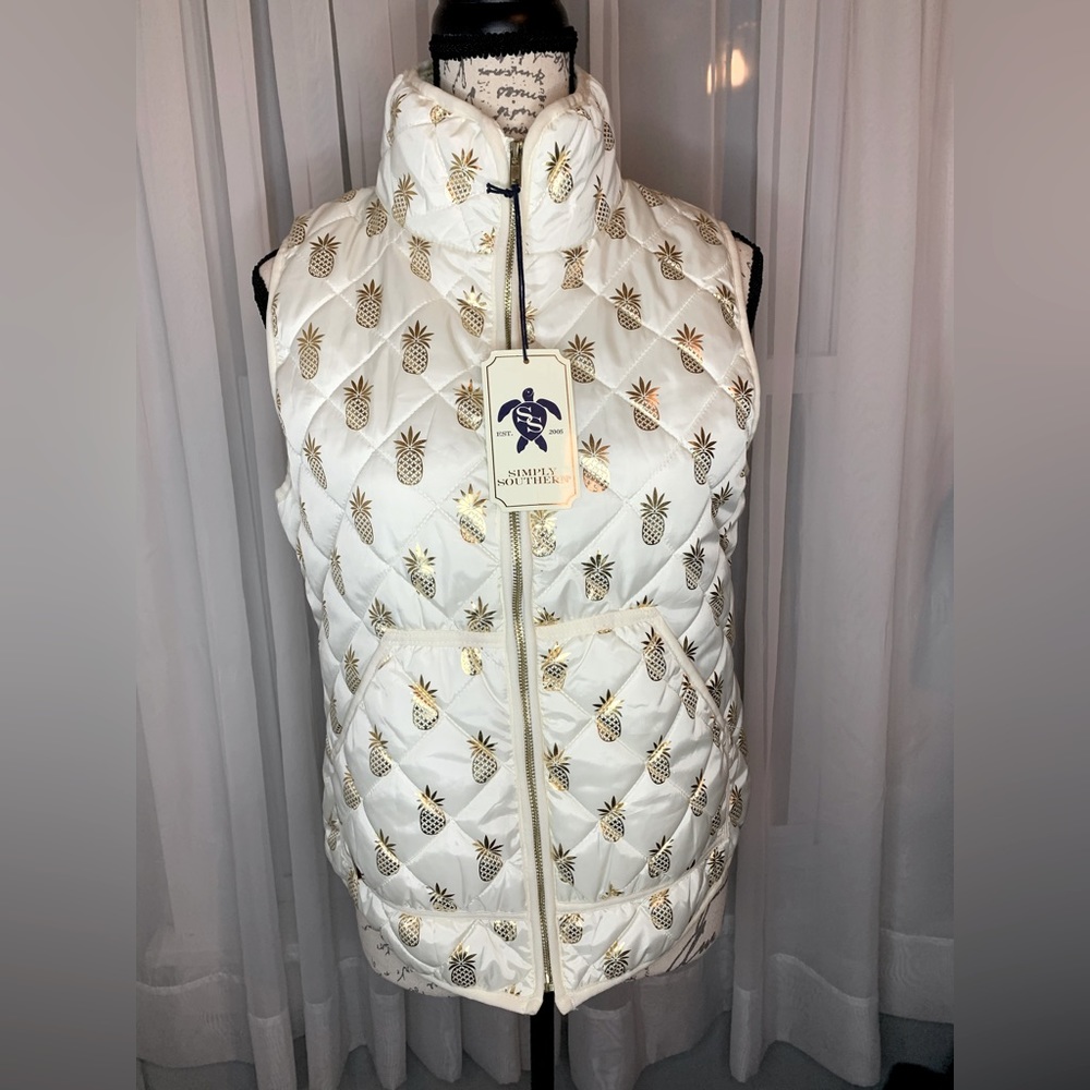 Simply Southern puffer vest size Small